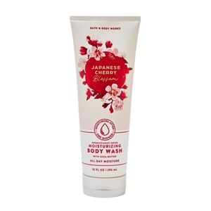 ❤️ 🆕 BATH & BODY WORKS Japanese Cherry Blossom Moisturizing Body Wash 10oz NEW